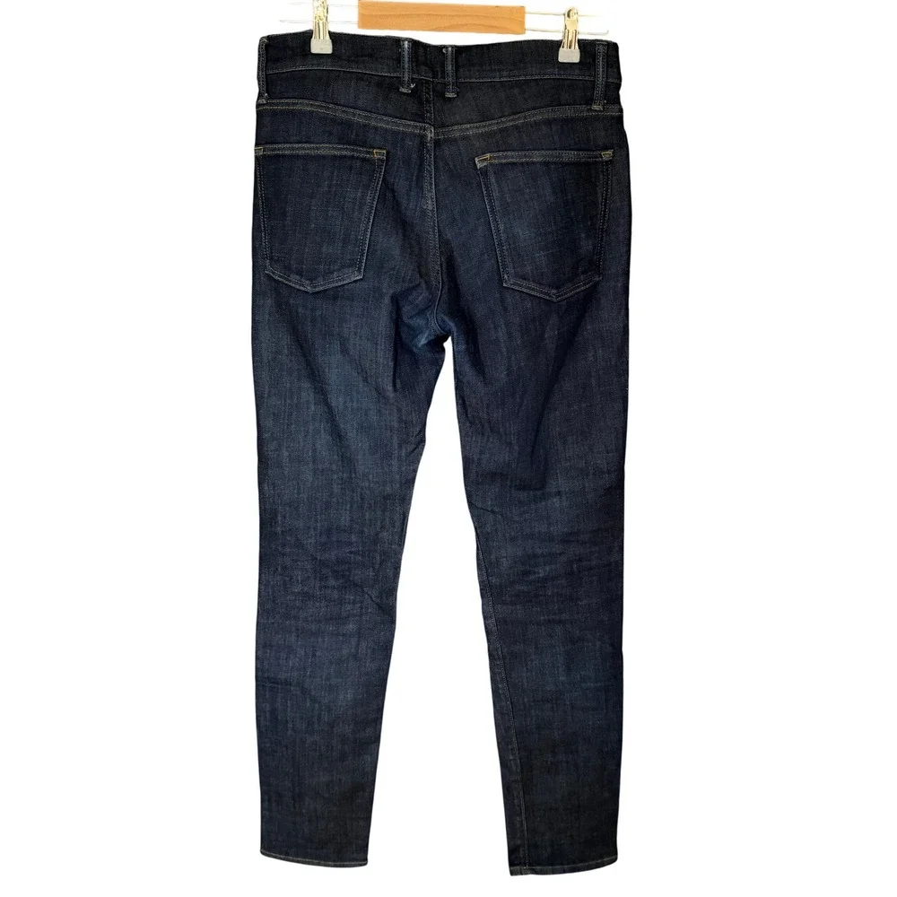 DSTLD Men's Skinny Slim‎ Jeans in Dark Worn Wash 32X34